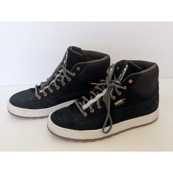 PUMA Women's Suede Winterized Rugged Mid Casual Sneakers | Finish Line Size 8.5 - Picture 1 of 5